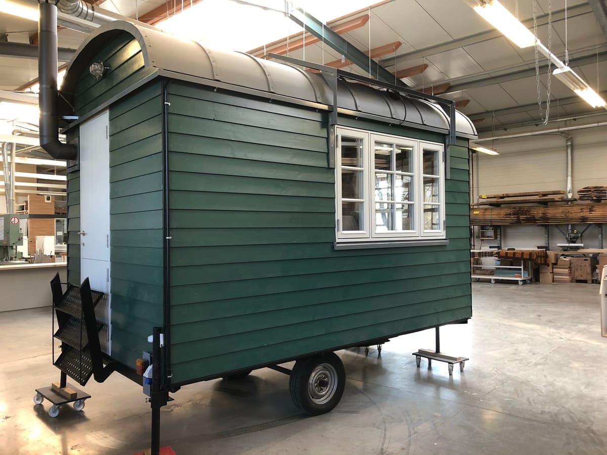 Bauwagengeschichte Familienprojekt aus Tischlerei Handwerk raus in den Bauwagen
